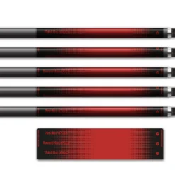 Alternative view of Regular - Gradient Black on Red