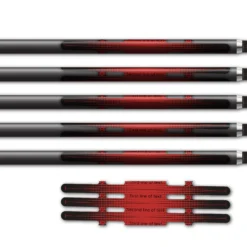 Alternative view of Vortex - Gradient Black on Red