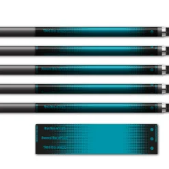 Alternative view of Regular - Gradient Black on Teal