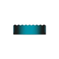 Shorty - Gradient Black on Teal