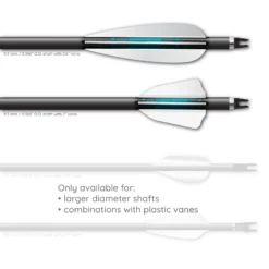 4 fletch Vortex - Gradient Black on Teal - Image 3