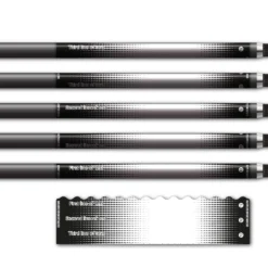 Alternative view of Wave Edge - Gradient Black on White