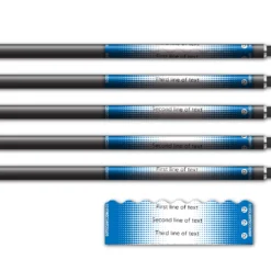 Alternative view of Shorty - Gradient Blue on White