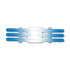 Vortex - Gradient Blue on White