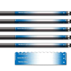 Alternative view of Wave Edge - Gradient Blue on White