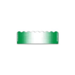 Shorty - Gradient Green on White