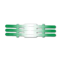 Vortex - Gradient Green on White