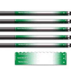 Alternative view of Wave Edge - Gradient Green on White