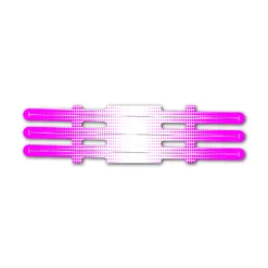 Vortex - Gradient Magenta on White