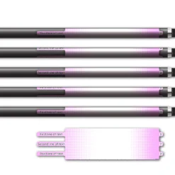 Alternative view of Ultralight - Gradient Pink on White