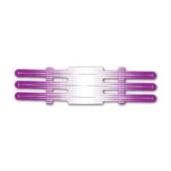 Vortex - Gradient Purple on White