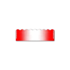 Shorty - Gradient Red on White