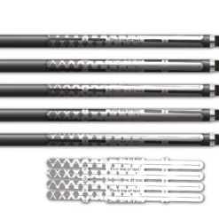 Alternative view of 4 fletch Vortex - Halftone Gray