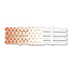 4 fletch Vortex - Halftone Orange