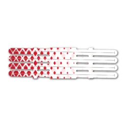 4 fletch Vortex - Halftone Red