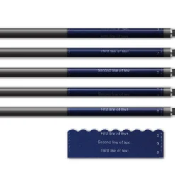 Alternative view of Shorty - Metallic Blue
