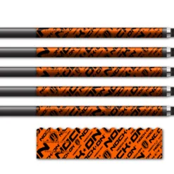 Alternative view of Wave Edge - Nock On Repeat Fluor Red Orange