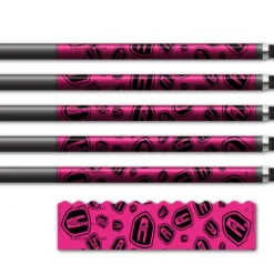 Alternative view of Wave Edge - Nock On Scatter Fluor Pink