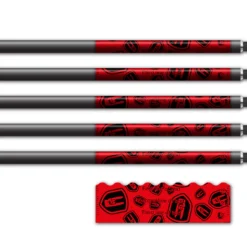 Alternative view of Shorty - Nock On Scatter Fluor Red