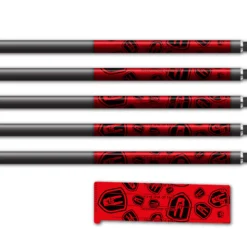 Alternative view of Spin Elite - Nock On Scatter Fluor Red