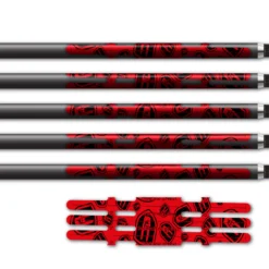 Alternative view of Vortex - Nock On Scatter Fluor Red