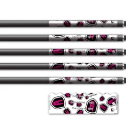 Alternative view of Shorty - Nock On Scatter Pink Logo
