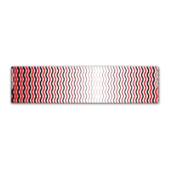 Regular - Wave Stripes Black Red