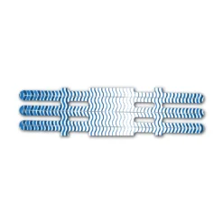 Vortex - Wave Stripes Blue