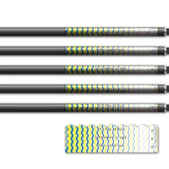 Alternative view of Shorty - Wave Stripes Blue Yellow