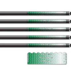 Alternative view of Shorty - Wave Stripes Green