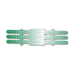 Vortex - Wave Stripes Green