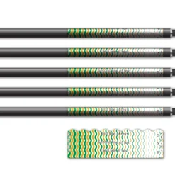 Alternative view of Shorty - Wave Stripes Green Gold