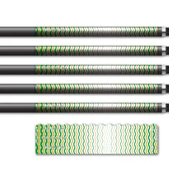 Alternative view of Wave Edge - Wave Stripes Green Gold