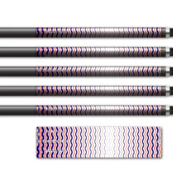 Alternative view of Regular - Wave Stripes Navy Coral