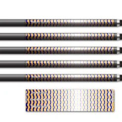 Alternative view of Regular - Wave Stripes Navy Orange