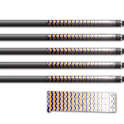 Alternative view of Spin Elite - Wave Stripes Navy Orange