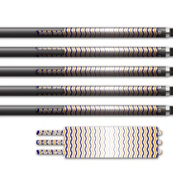 Alternative view of Ultralight - Wave Stripes Navy Orange