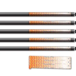 Alternative view of Spin Elite - Wave Stripes Orange