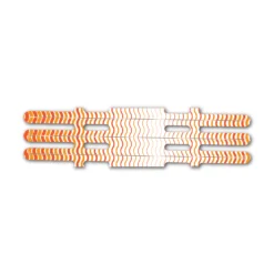 Vortex - Wave Stripes Orange