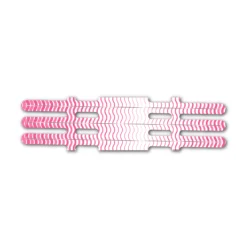 Vortex - Wave Stripes Pink