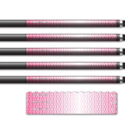 Alternative view of Wave Edge - Wave Stripes Pink