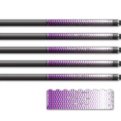 Alternative view of Shorty - Wave Stripes Purple