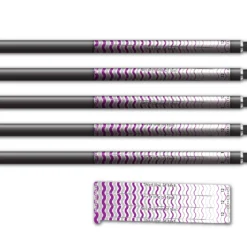 Alternative view of Spin Elite - Wave Stripes Purple Silver