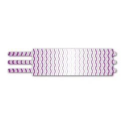 Ultralight - Wave Stripes Purple Silver