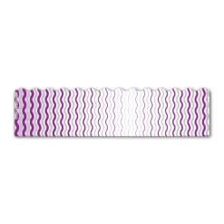 Wave Edge - Wave Stripes Purple Silver