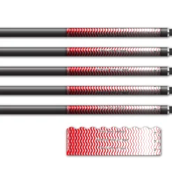 Alternative view of Shorty - Wave Stripes Red