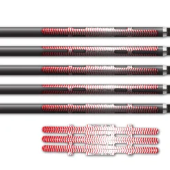 Alternative view of Vortex - Wave Stripes Red