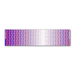 Regular - Wave Stripes Red Blue