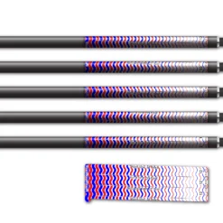 Alternative view of Spin Elite - Wave Stripes Red Blue
