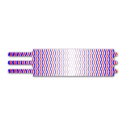 Ultralight - Wave Stripes Red Blue